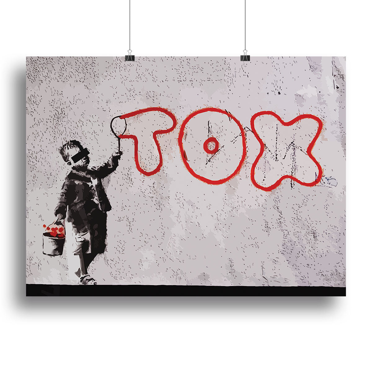 Banksy Tax Canvas Print or Poster - Canvas Art Rocks - 2