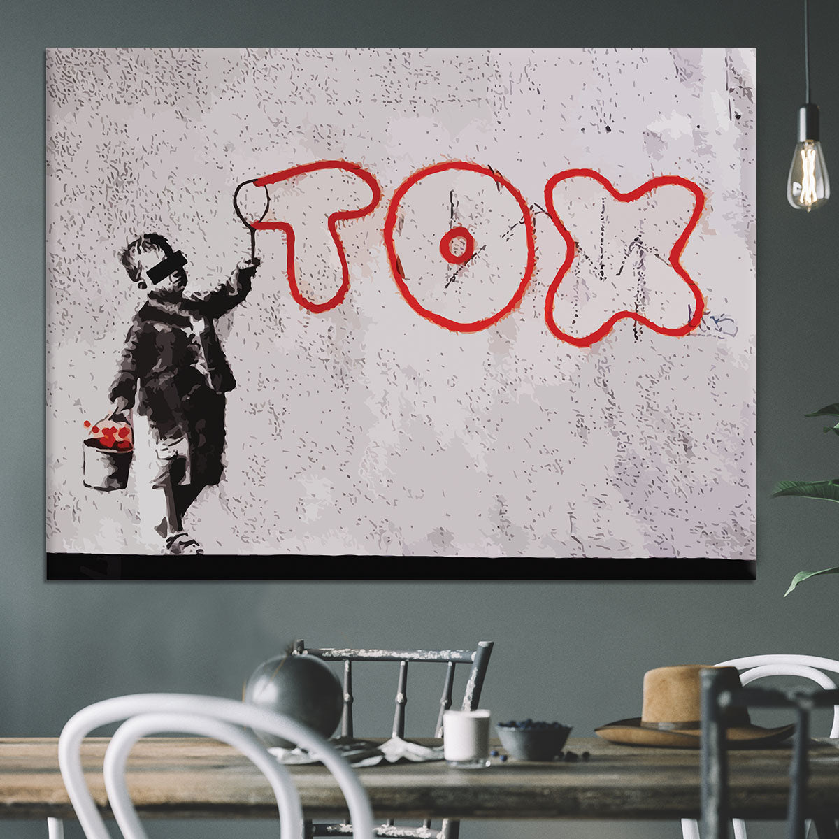 Banksy Tax Canvas Print or Poster - Canvas Art Rocks - 3