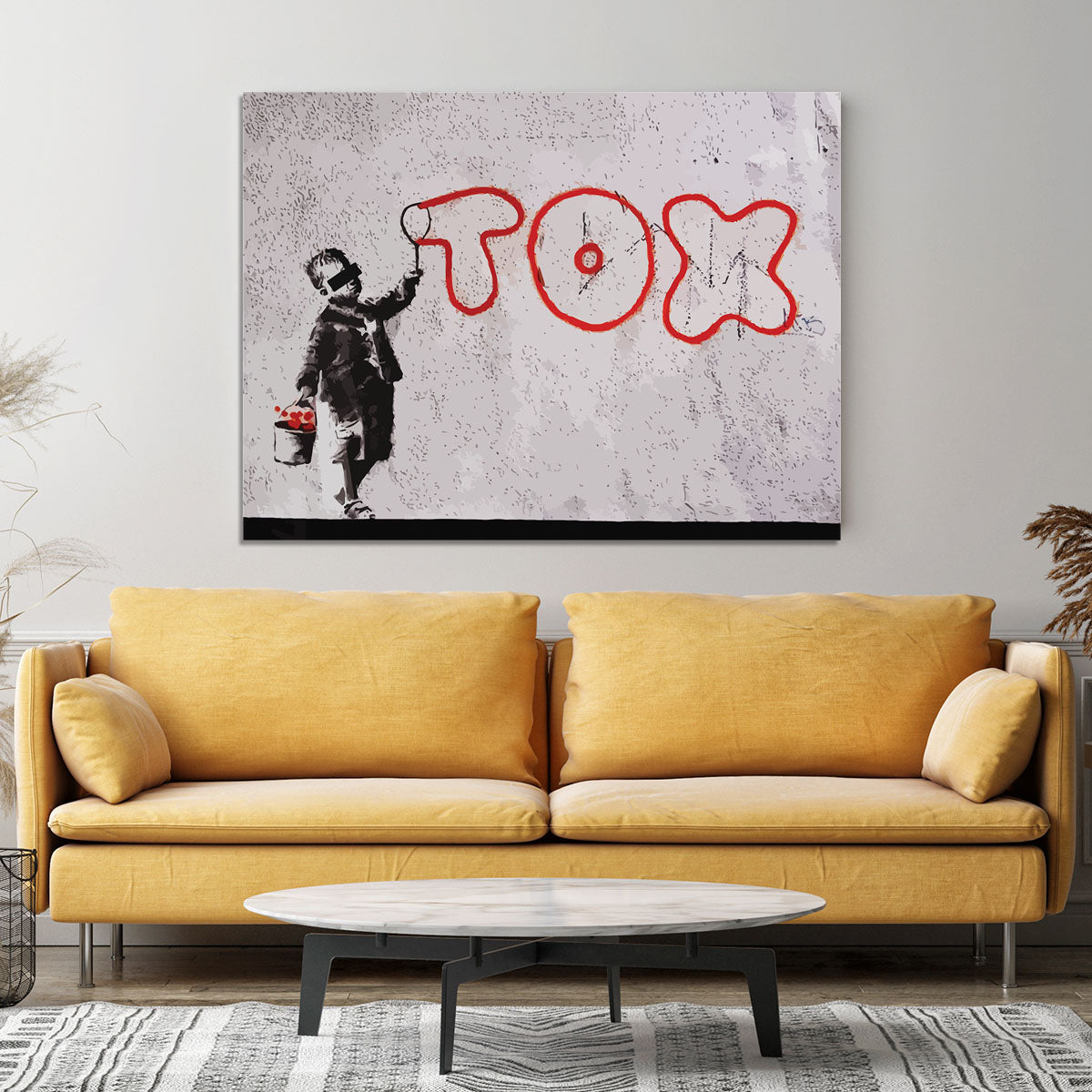 Banksy Tax Canvas Print or Poster - Canvas Art Rocks - 4