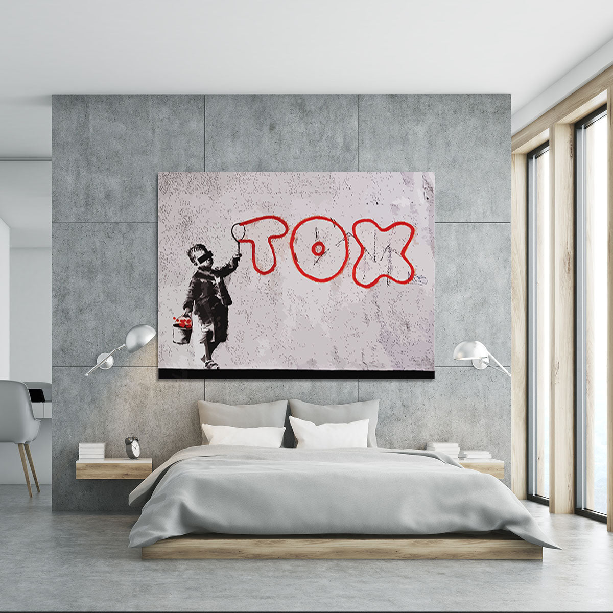Banksy Tax Canvas Print or Poster - Canvas Art Rocks - 5