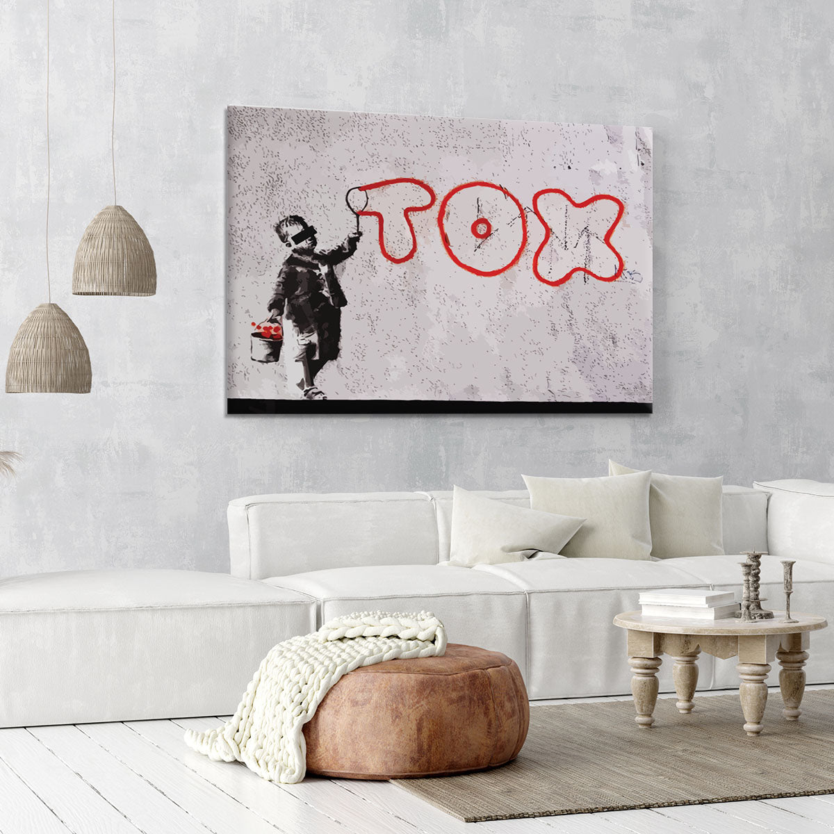 Banksy Tax Canvas Print or Poster - Canvas Art Rocks - 6