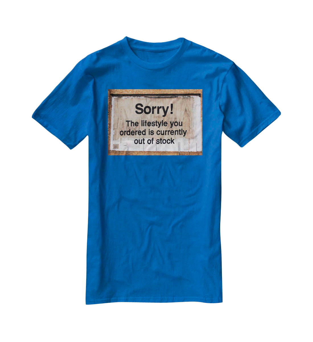 Banksy The Lifestyle You Ordered T-Shirt - Canvas Art Rocks - 2