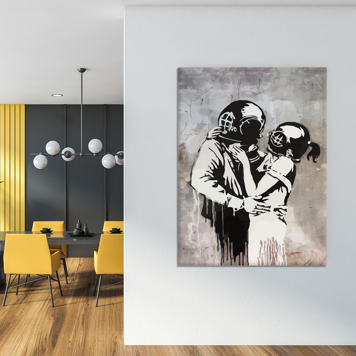 Banksy Think Tank Canvas Print or Poster - Canvas Art Rocks - 4