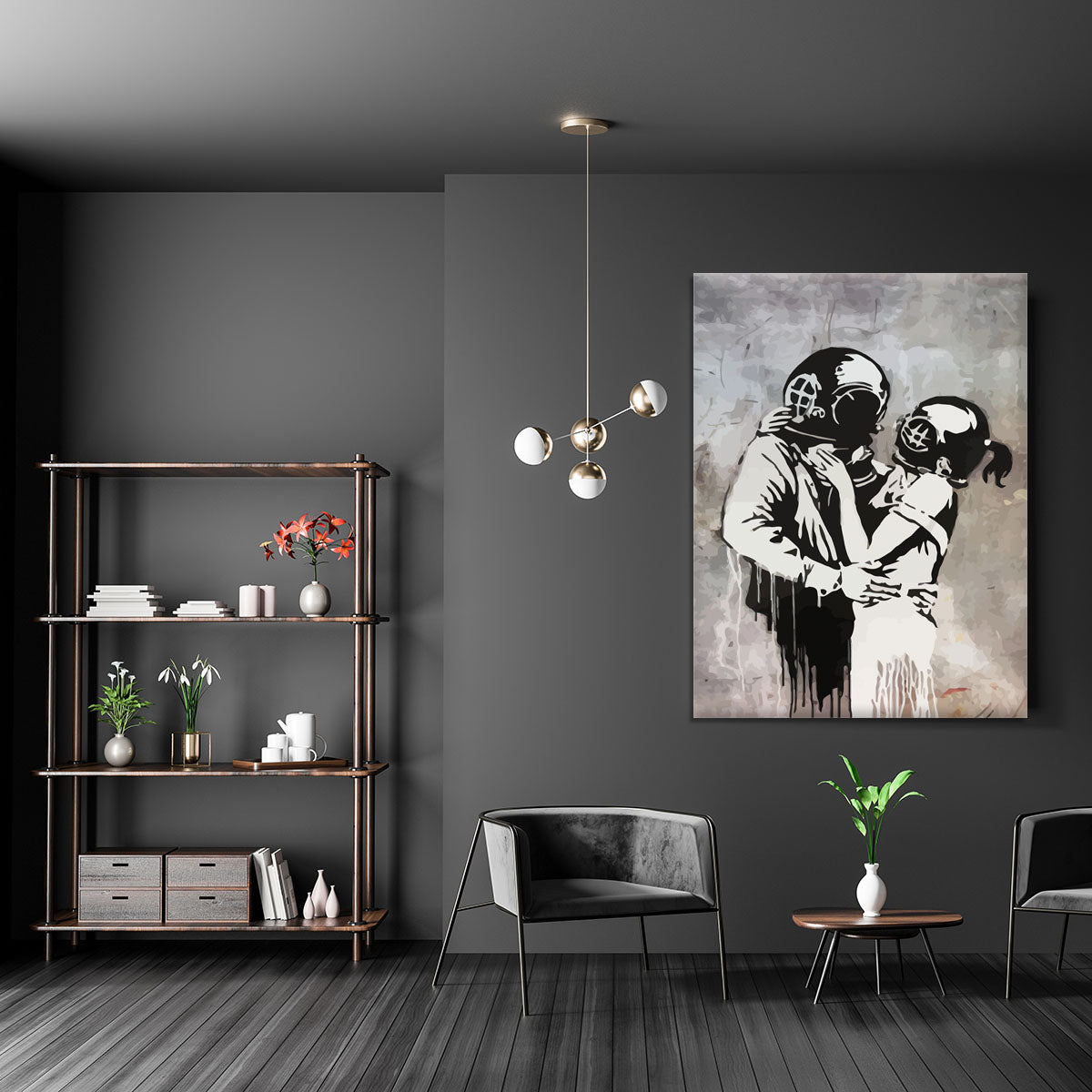 Banksy Think Tank Canvas Print or Poster - Canvas Art Rocks - 5