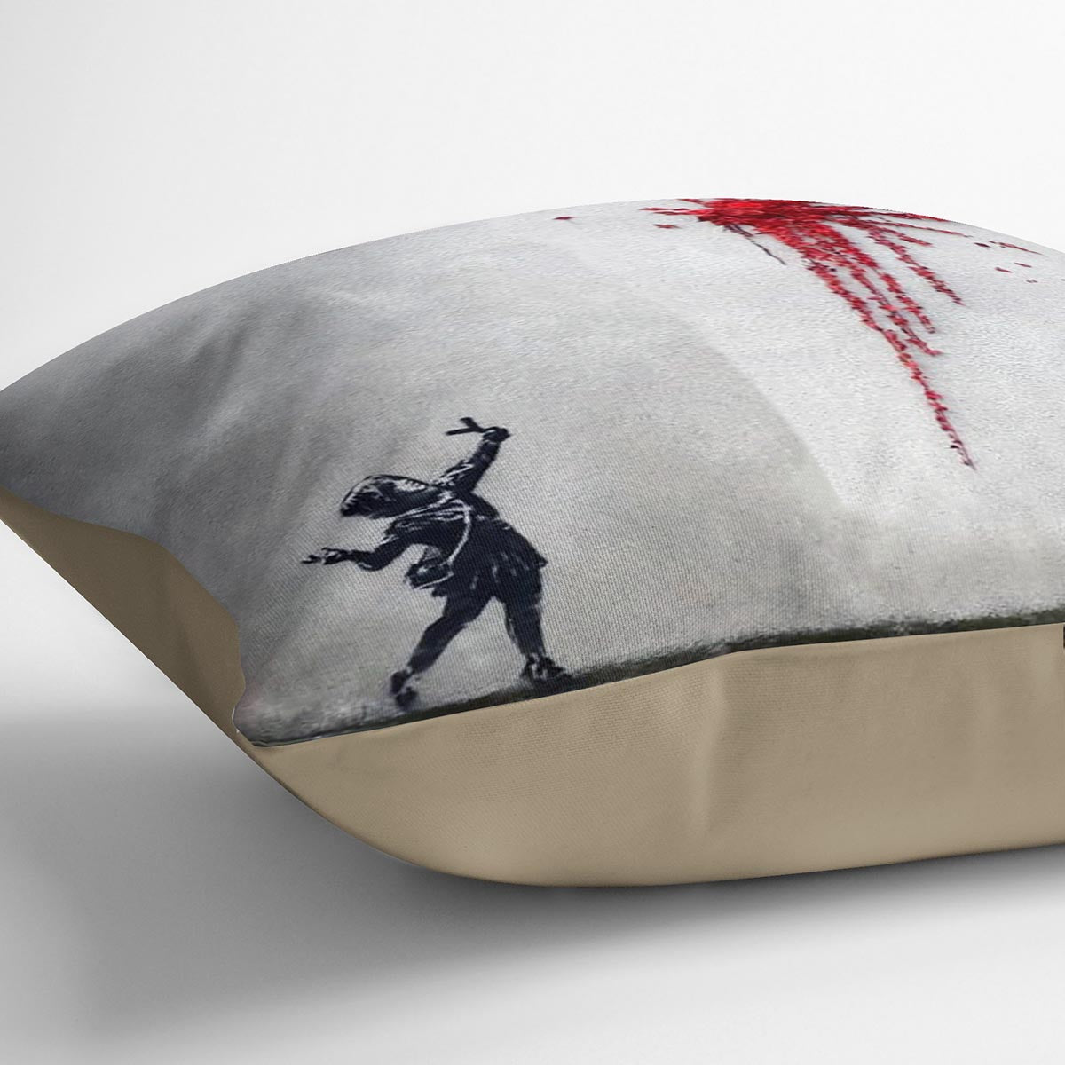 Banksy Valentines Day Marsh Lane Cushion