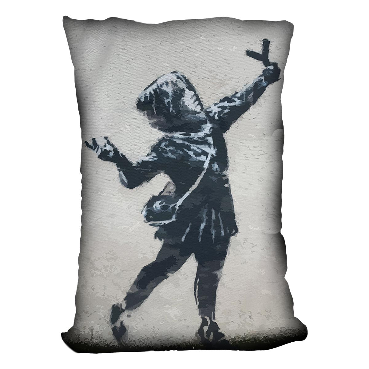Banksy Valentines Day Marsh Lane Cushion