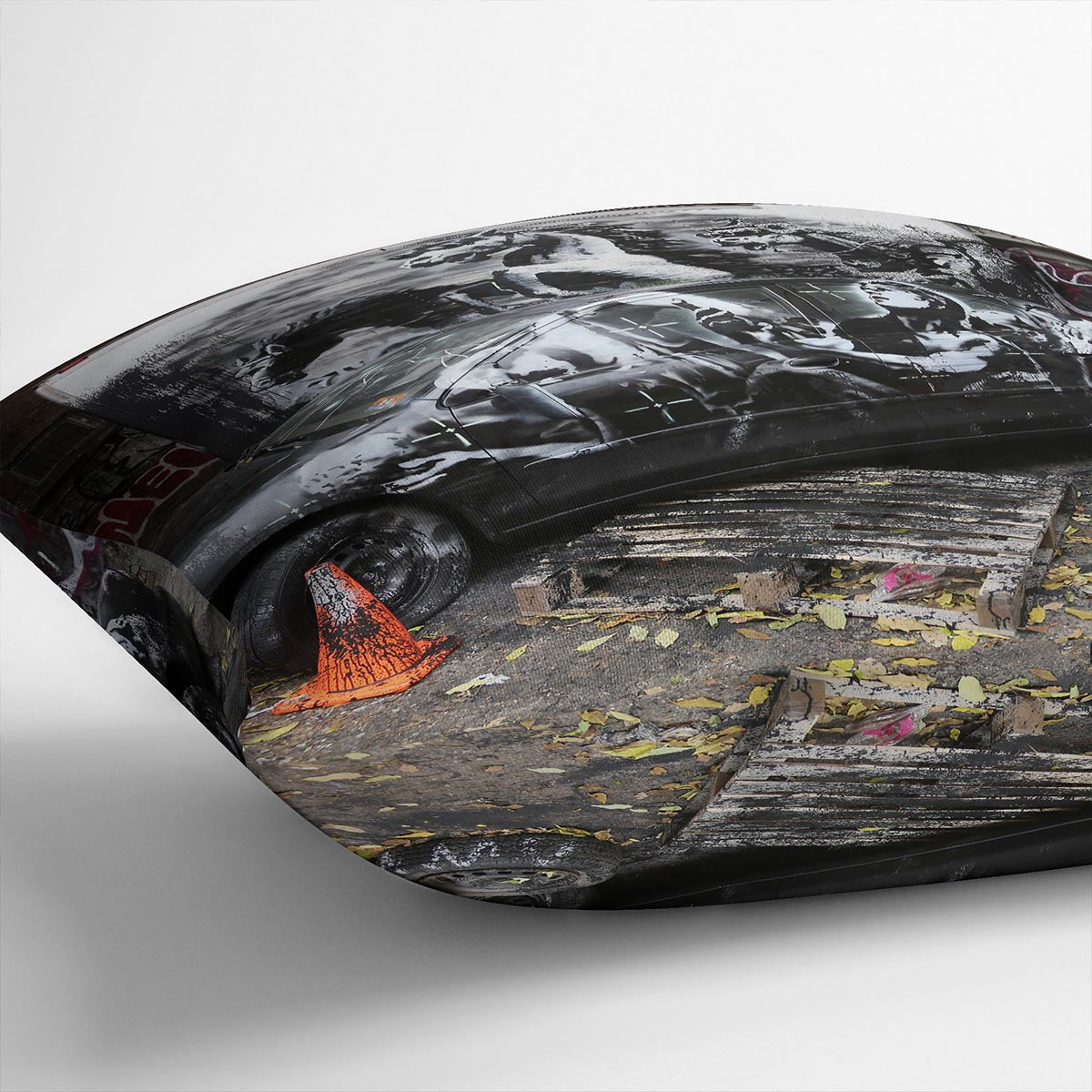 Banksy War Horse Cushion