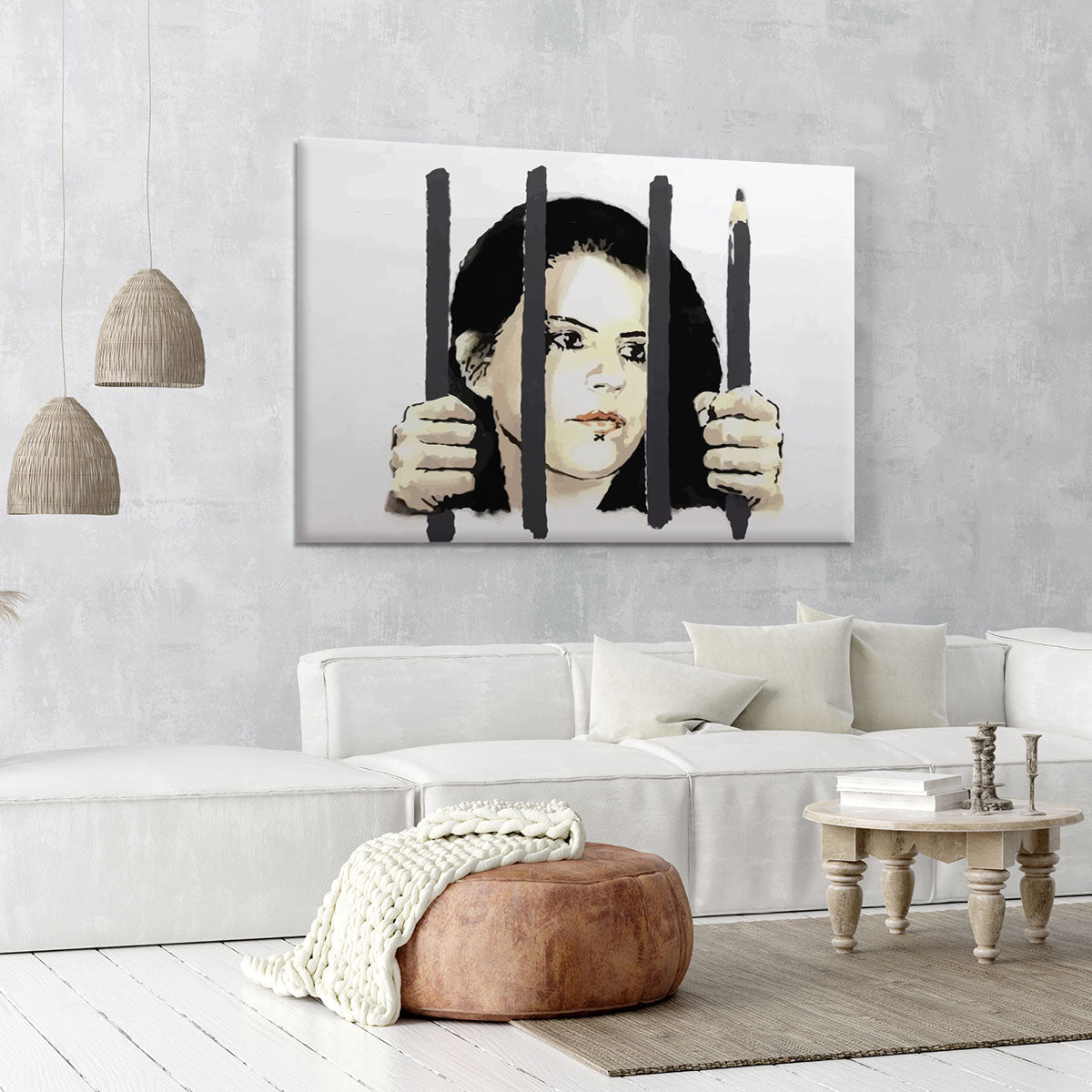 Banksy Zehra Dogan New York Canvas Print or Poster - Canvas Art Rocks - 6