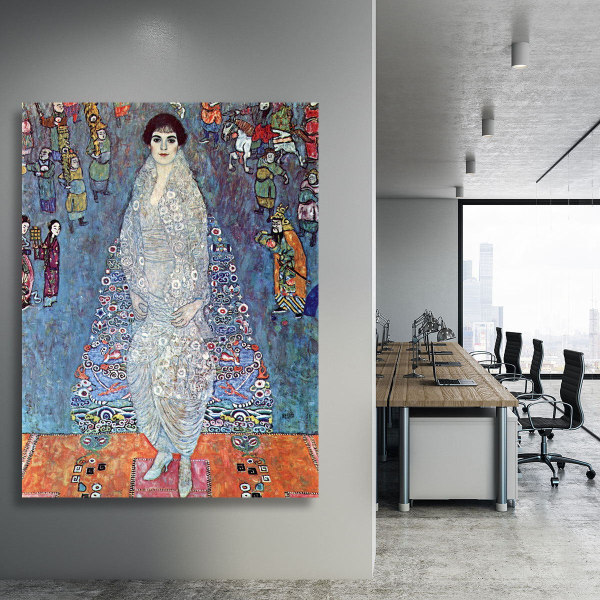 Baroness Elizabeth by Klimt Canvas Print or Poster - Canvas Art Rocks - 3