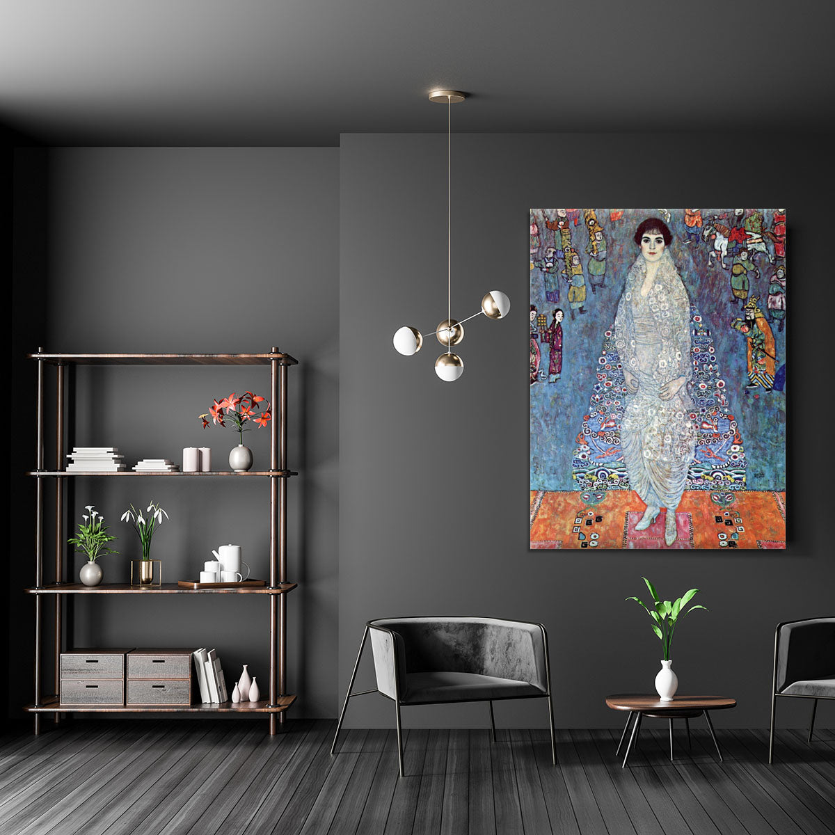 Baroness Elizabeth by Klimt Canvas Print or Poster - Canvas Art Rocks - 5