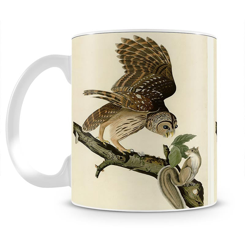 Barred Owl by Audubon Mug - Canvas Art Rocks - 1