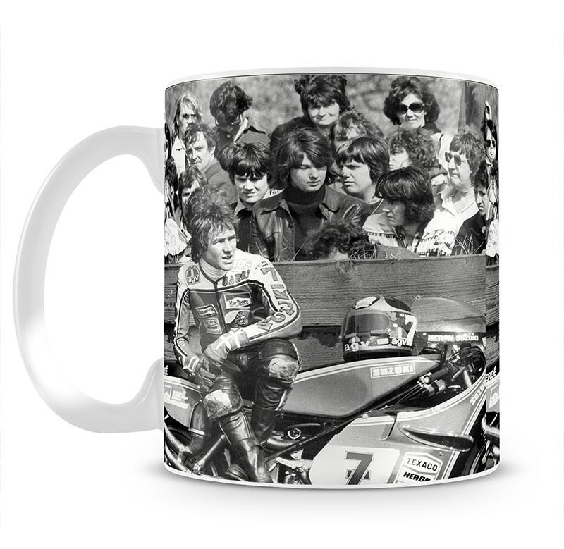 Barry Sheene motorcycle racer Mug - Canvas Art Rocks - 2