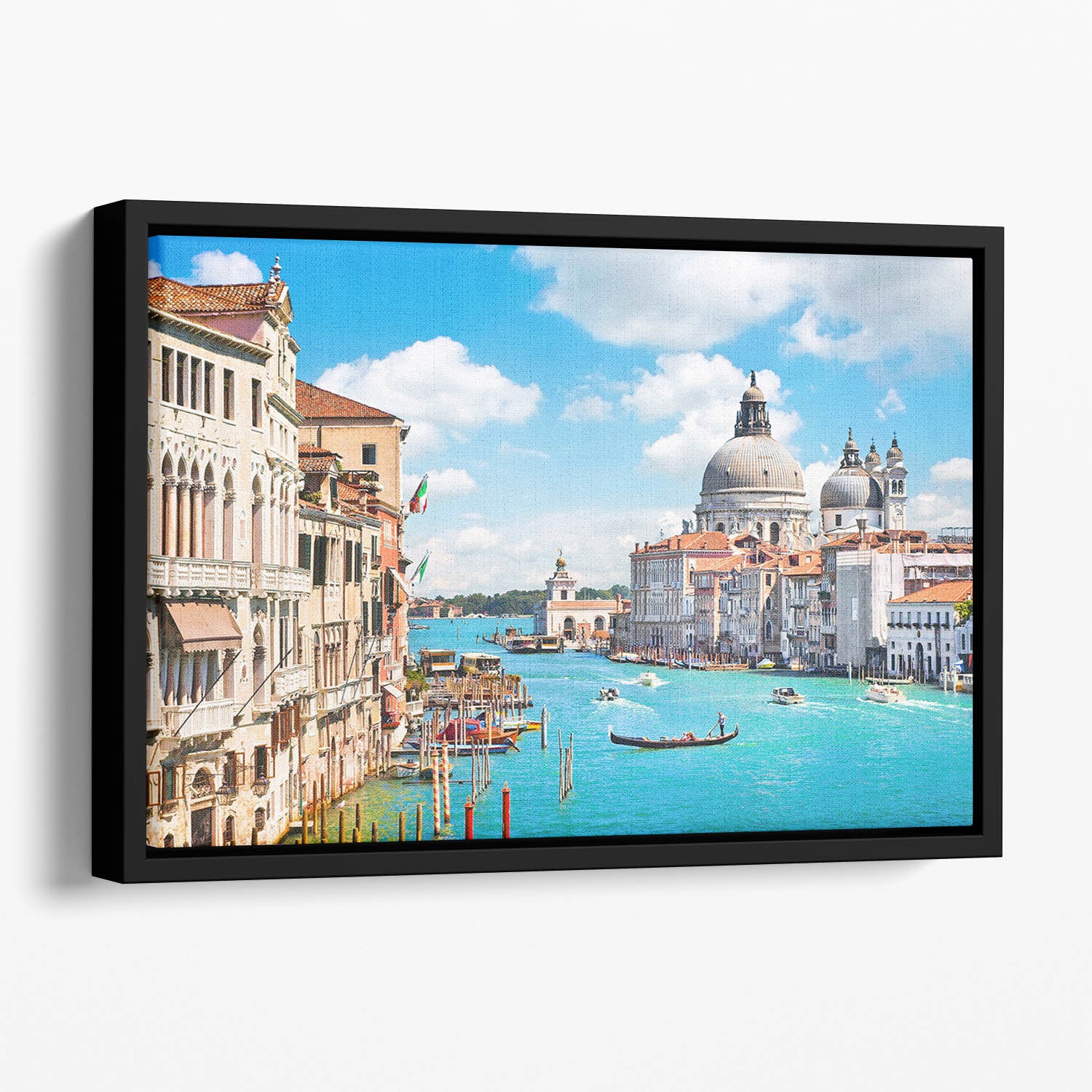 Basilica di Santa Maria della Salute Floating Framed Canvas