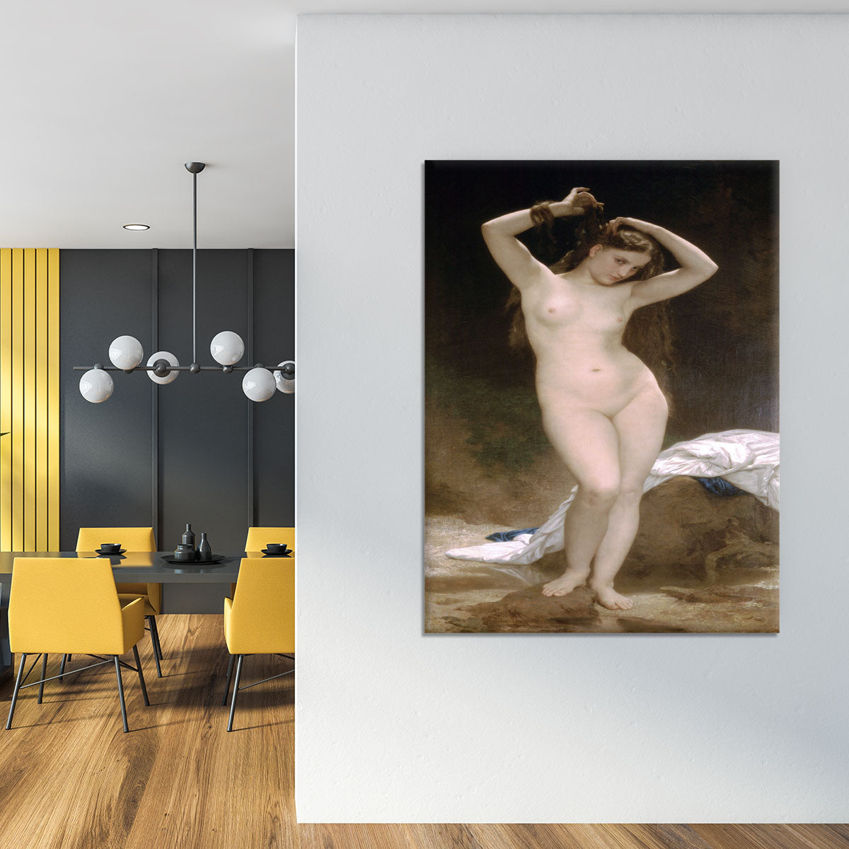 Bather By Bouguereau Canvas Print or Poster - Canvas Art Rocks - 4