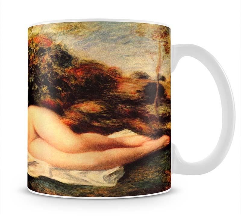 Bathing sleeping the baker by Renoir Mug - Canvas Art Rocks - 1