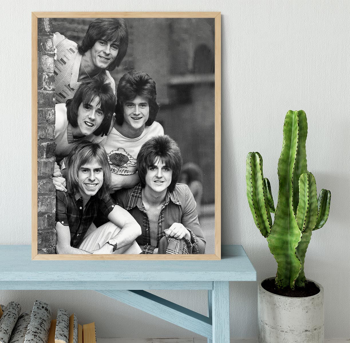 Bay City Rollers Framed Print - Canvas Art Rocks - 4