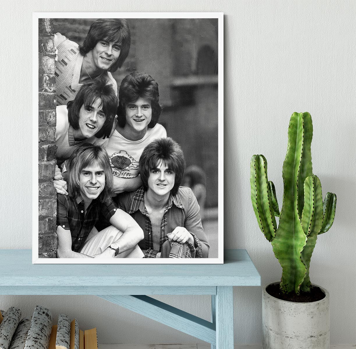 Bay City Rollers Framed Print - Canvas Art Rocks -6