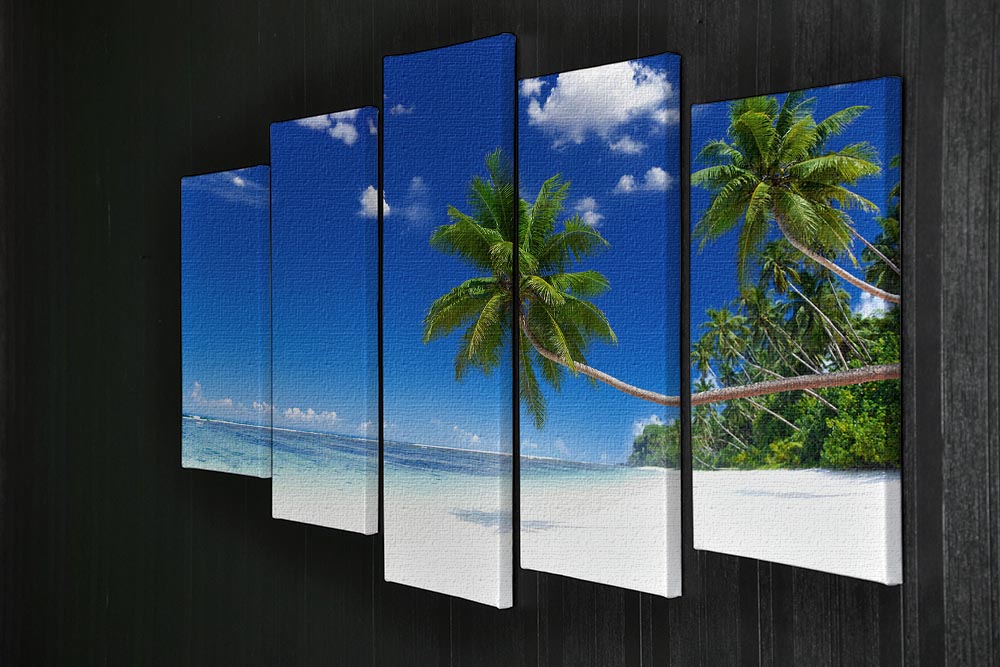 Beach 5 Split Panel Canvas - Canvas Art Rocks - 2