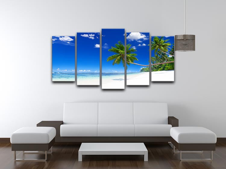 Beach 5 Split Panel Canvas - Canvas Art Rocks - 3