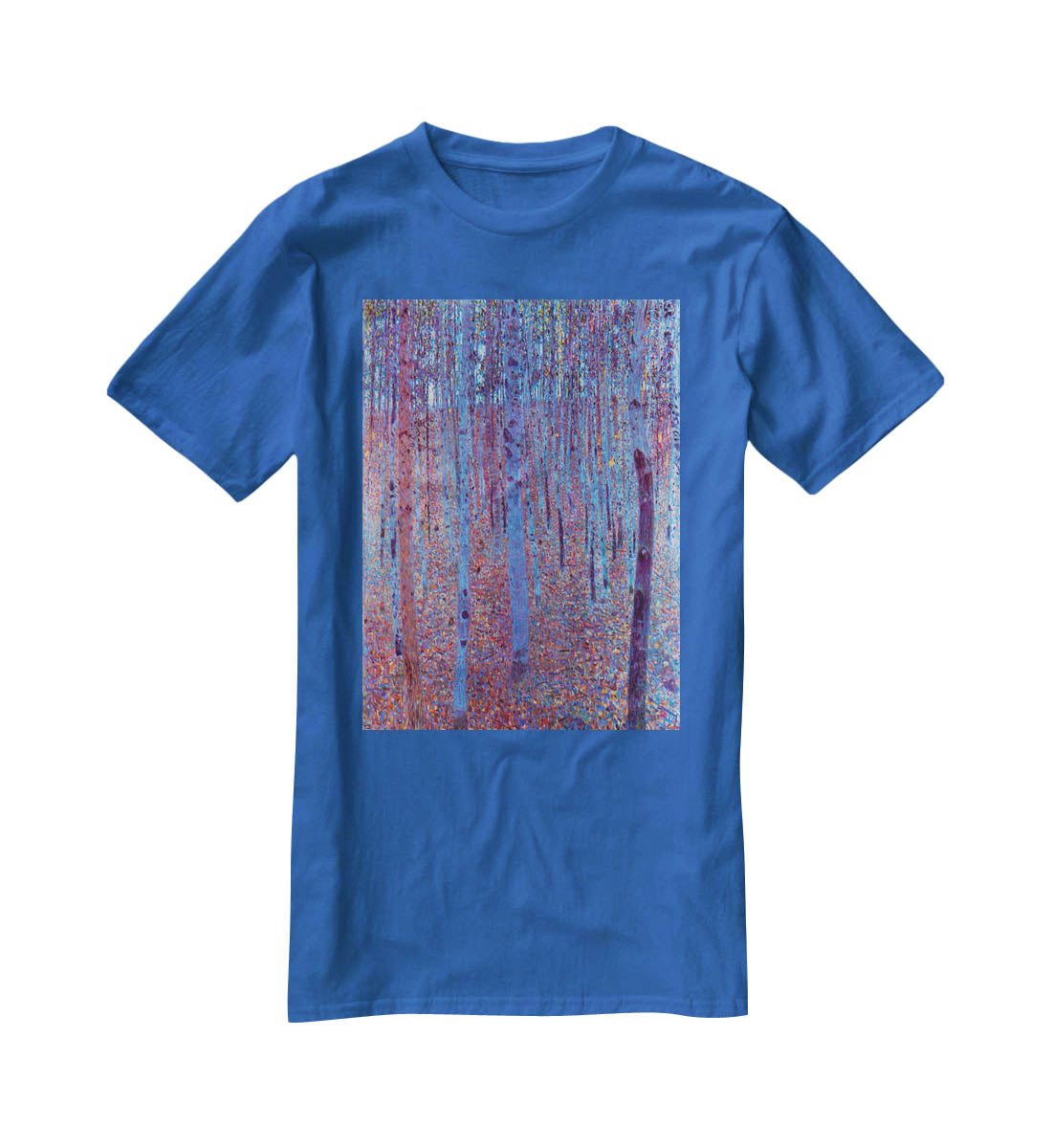 Beech Forest by Klimt T-Shirt - Canvas Art Rocks - 2