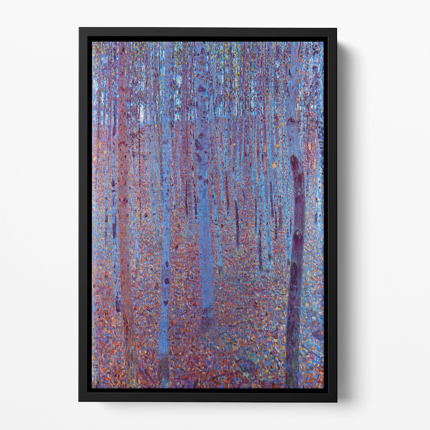 Beech Forest by Klimt Floating Framed Canvas