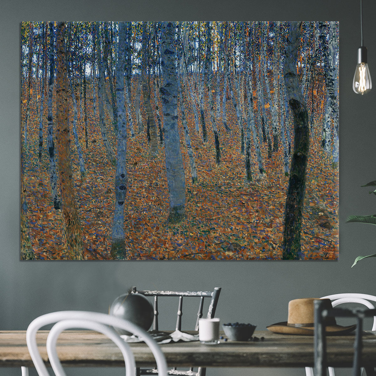 Beech Grove I by Klimt Canvas Print or Poster - Canvas Art Rocks - 3