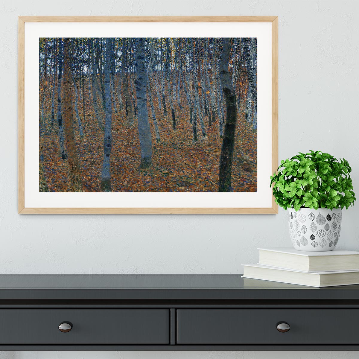 Beech Grove I by Klimt Framed Print - Canvas Art Rocks - 3