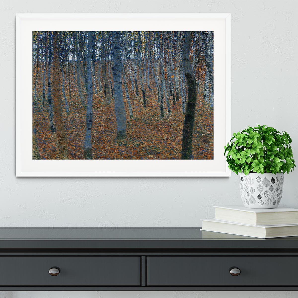 Beech Grove I by Klimt Framed Print - Canvas Art Rocks - 5