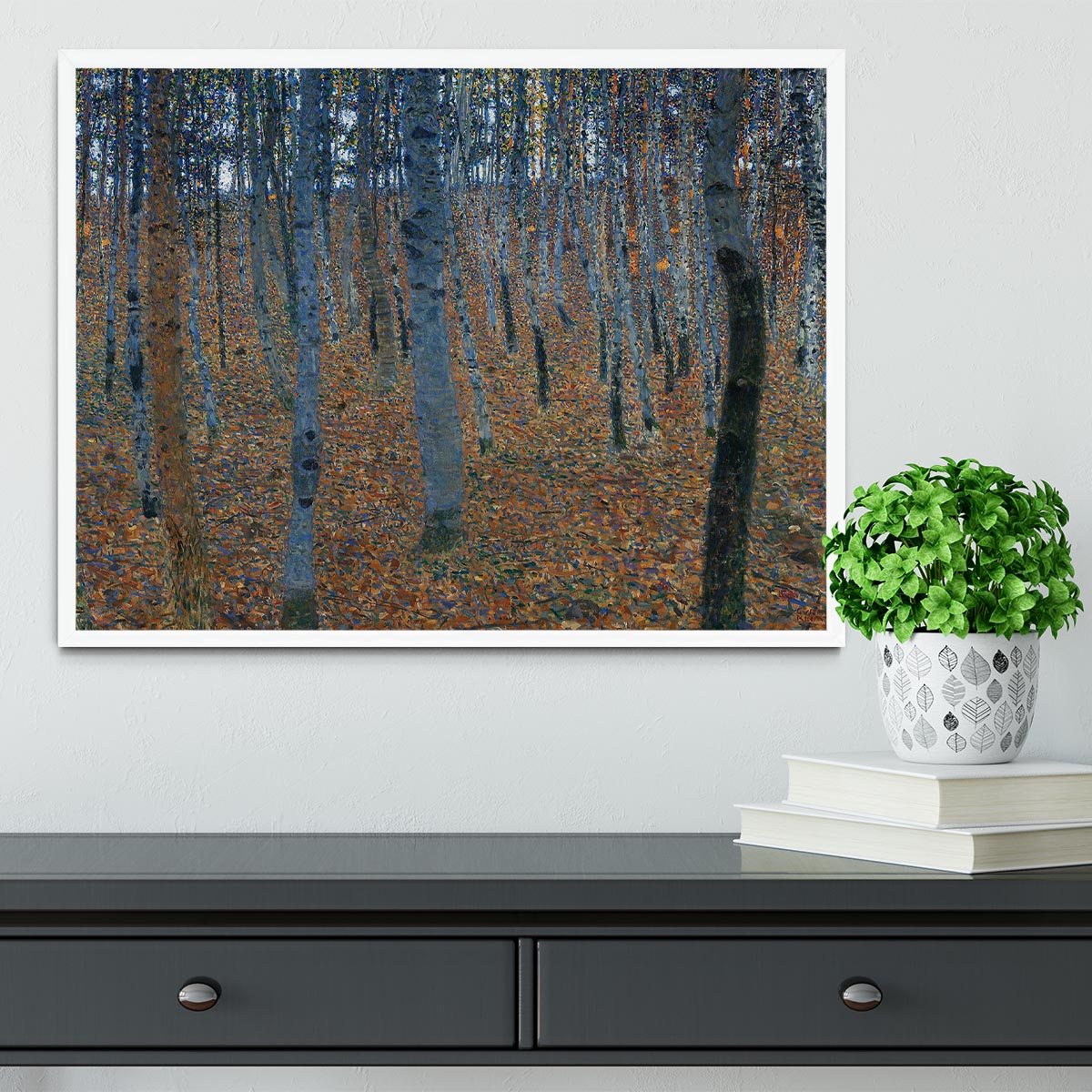 Beech Grove I by Klimt Framed Print - Canvas Art Rocks -6