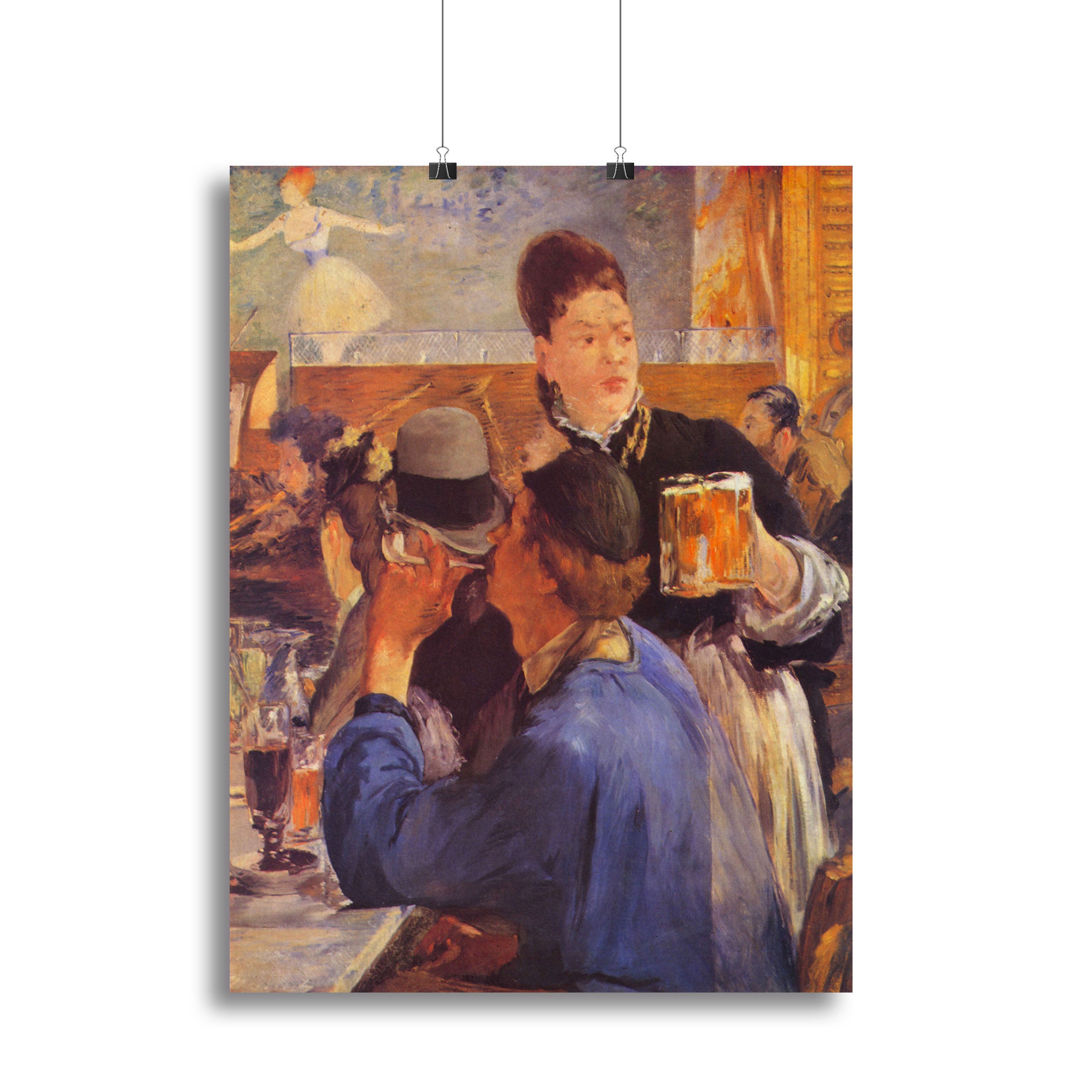 Beer Waitress by Manet Canvas Print or Poster - Canvas Art Rocks - 2