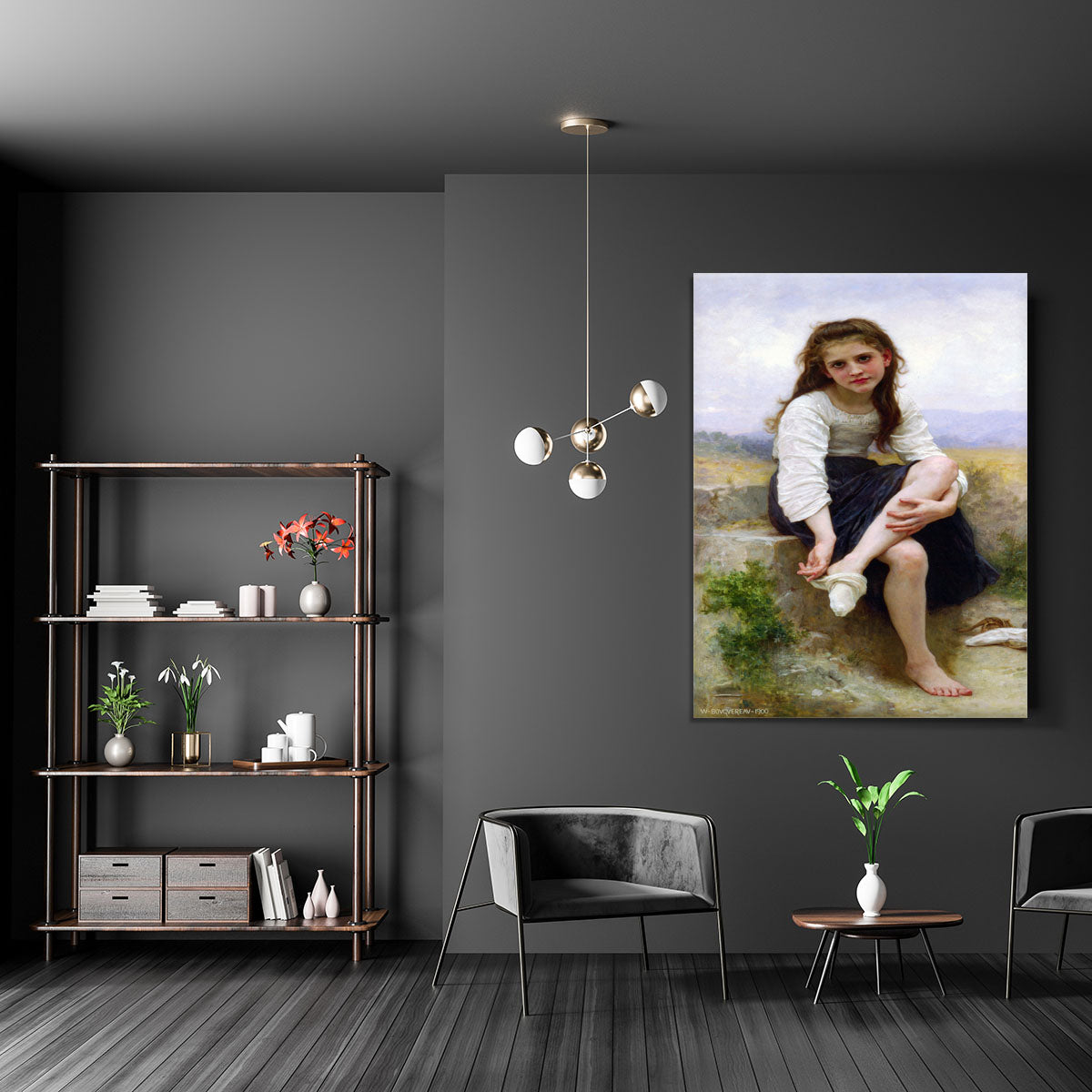 Before The Bath By Bouguereau Canvas Print or Poster - Canvas Art Rocks - 5