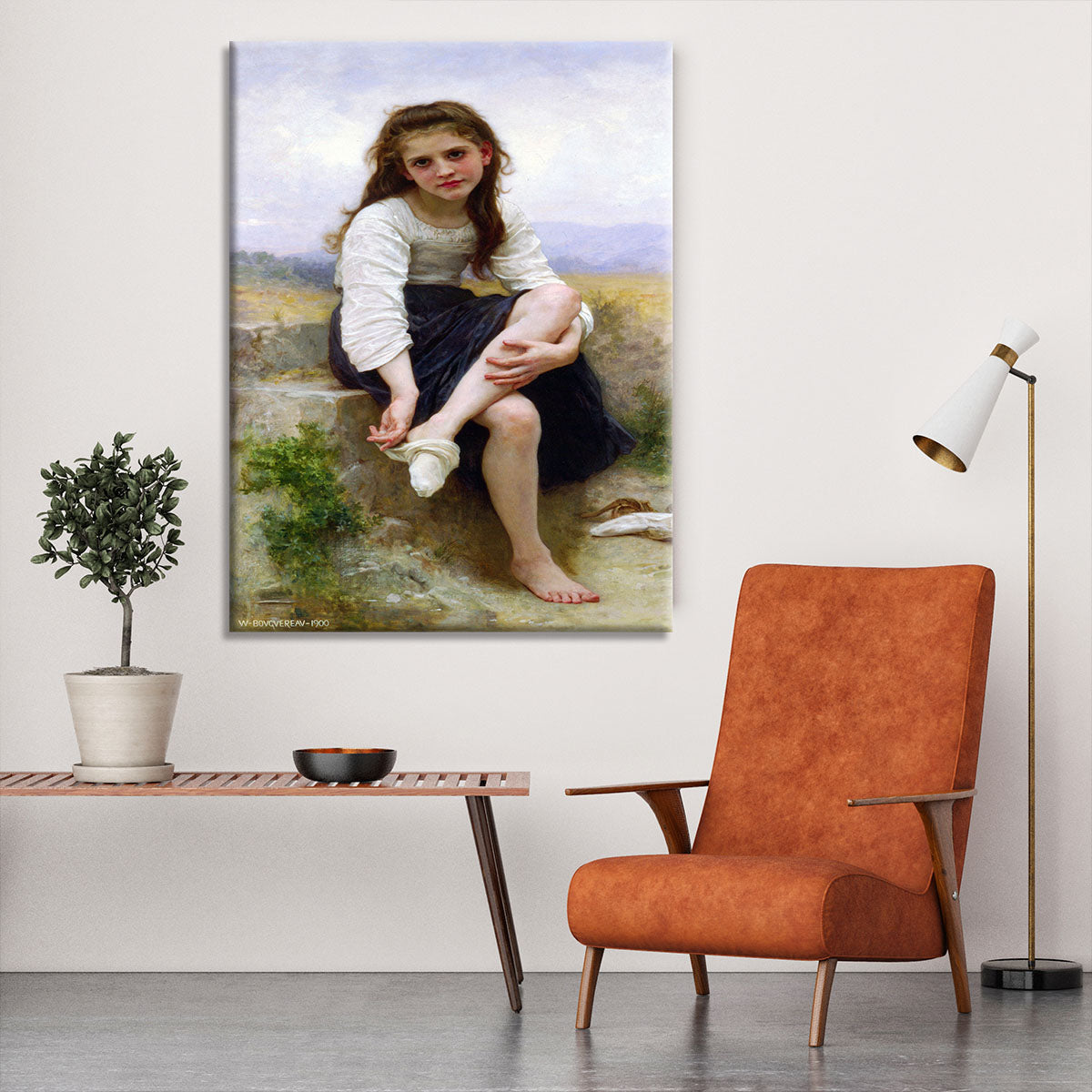 Before The Bath By Bouguereau Canvas Print or Poster - Canvas Art Rocks - 6