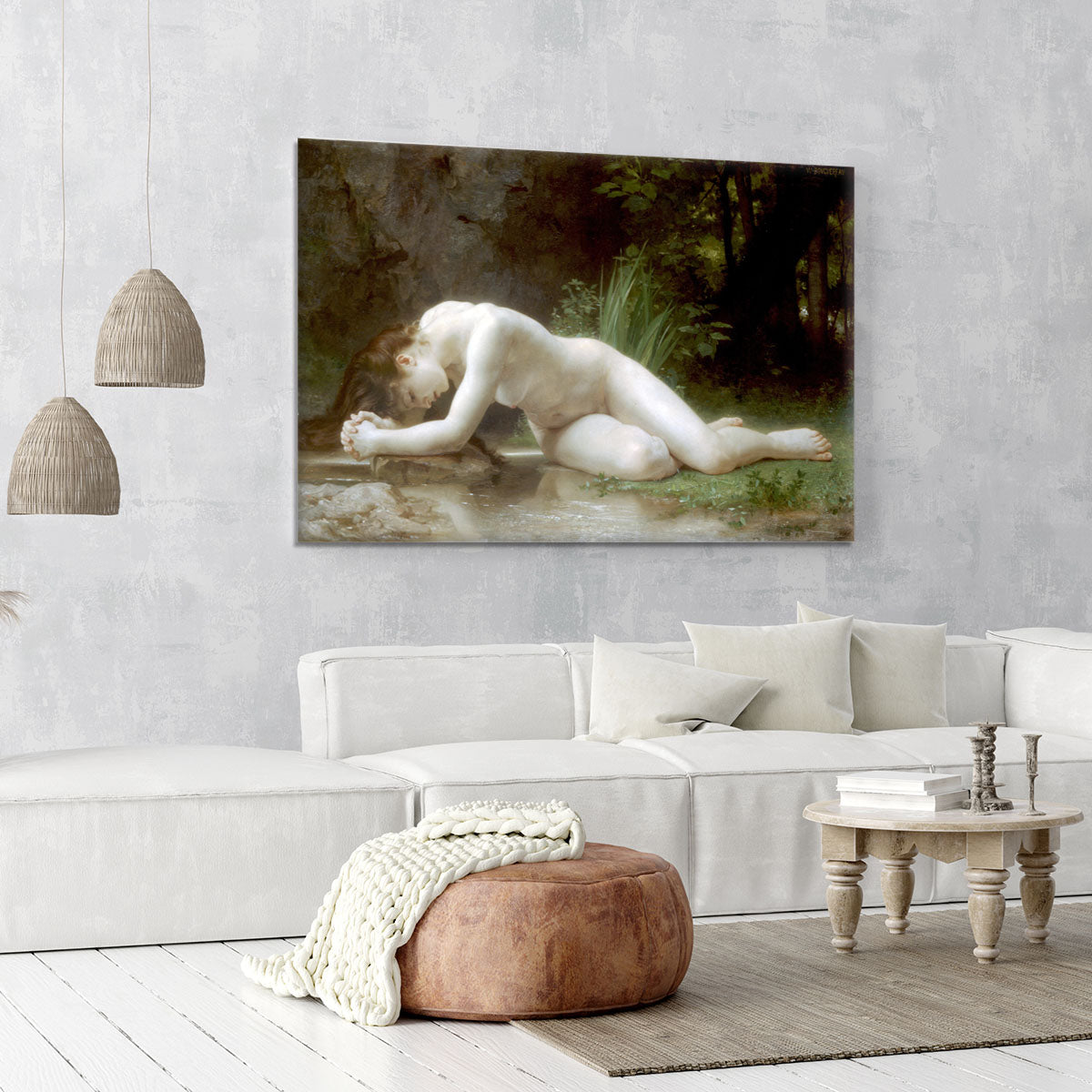 Biblis By Bouguereau Canvas Print or Poster - Canvas Art Rocks - 6