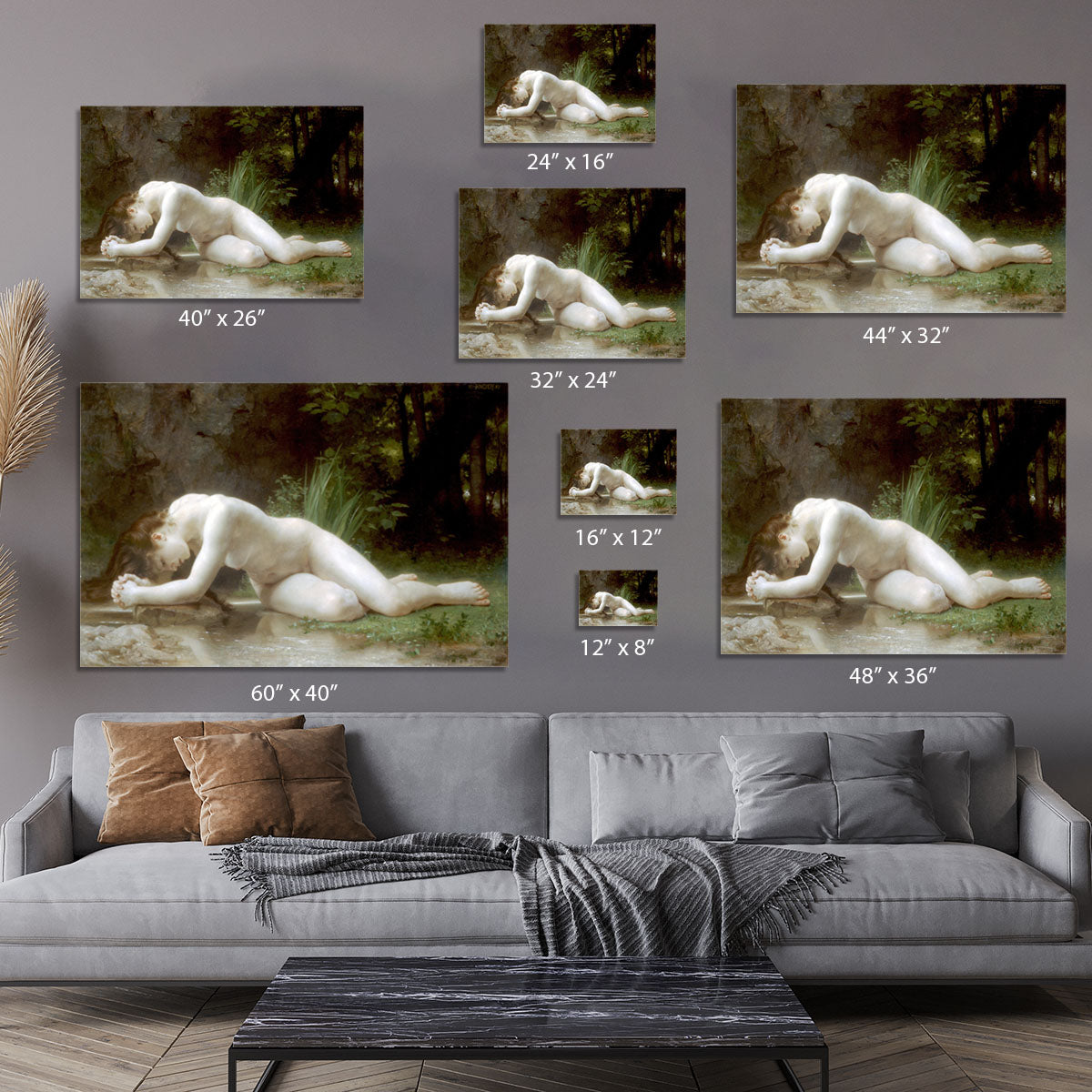 Biblis By Bouguereau Canvas Print or Poster - Canvas Art Rocks - 7