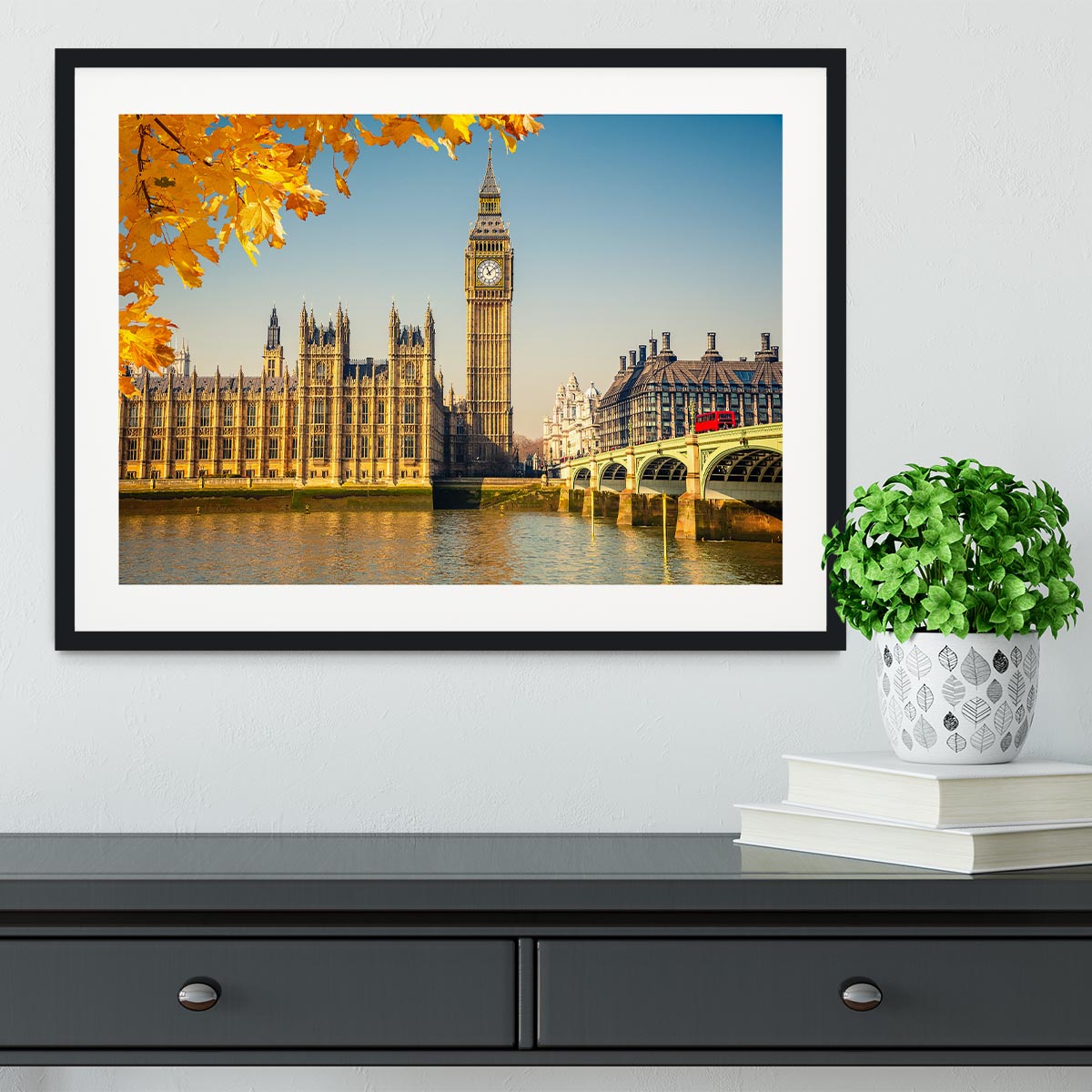 Big Ben Framed Print - Canvas Art Rocks - 1