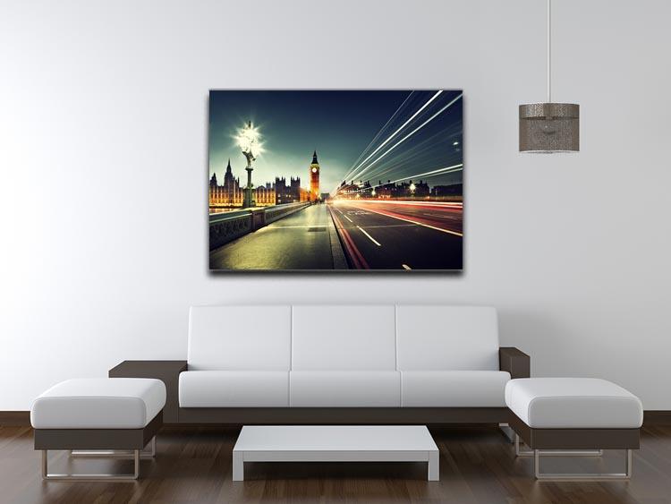 Big Ben from Westminster Bridge Canvas Print or Poster - Canvas Art Rocks - 4