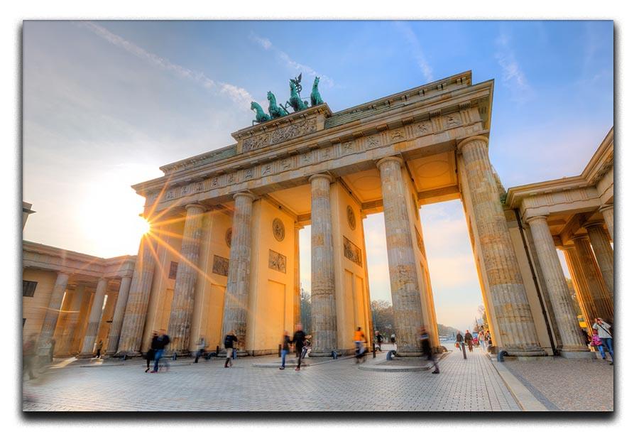 Brandenburg gate Canvas Print or Poster  - Canvas Art Rocks - 1
