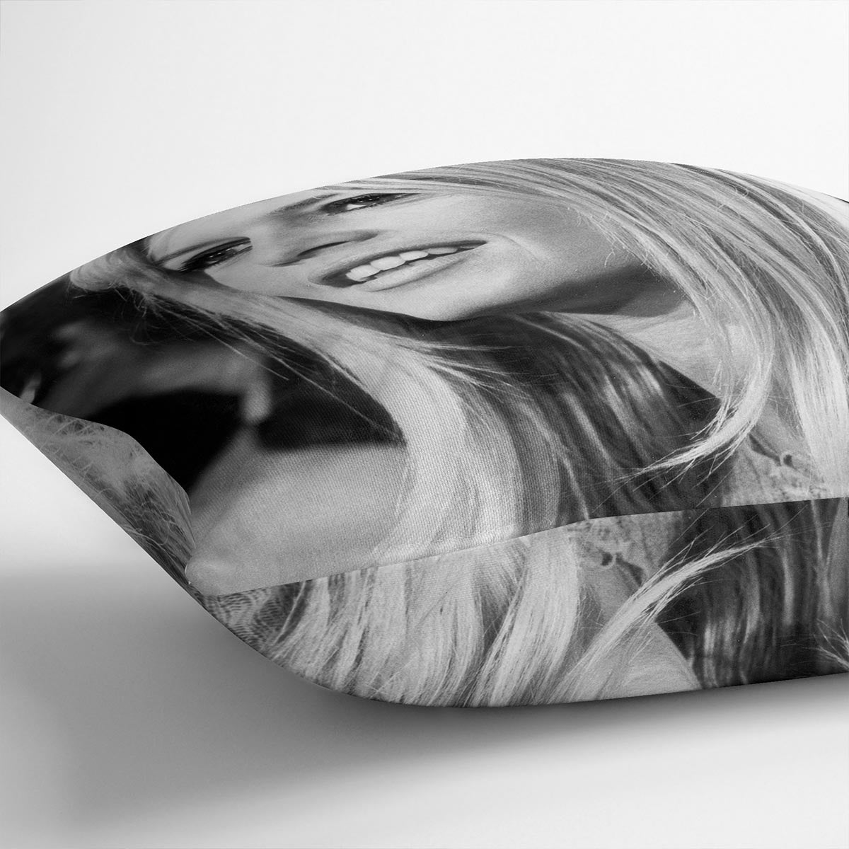 Brigitte Bardot in 1966 Cushion - Canvas Art Rocks - 3