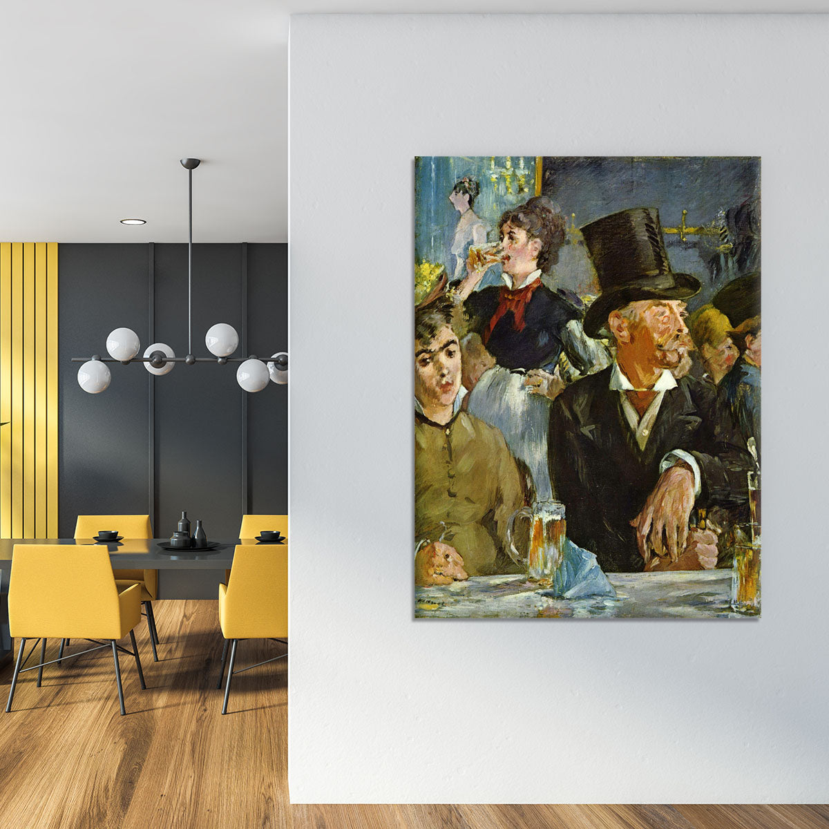 Cafe Concert by Manet Canvas Print or Poster - Canvas Art Rocks - 4