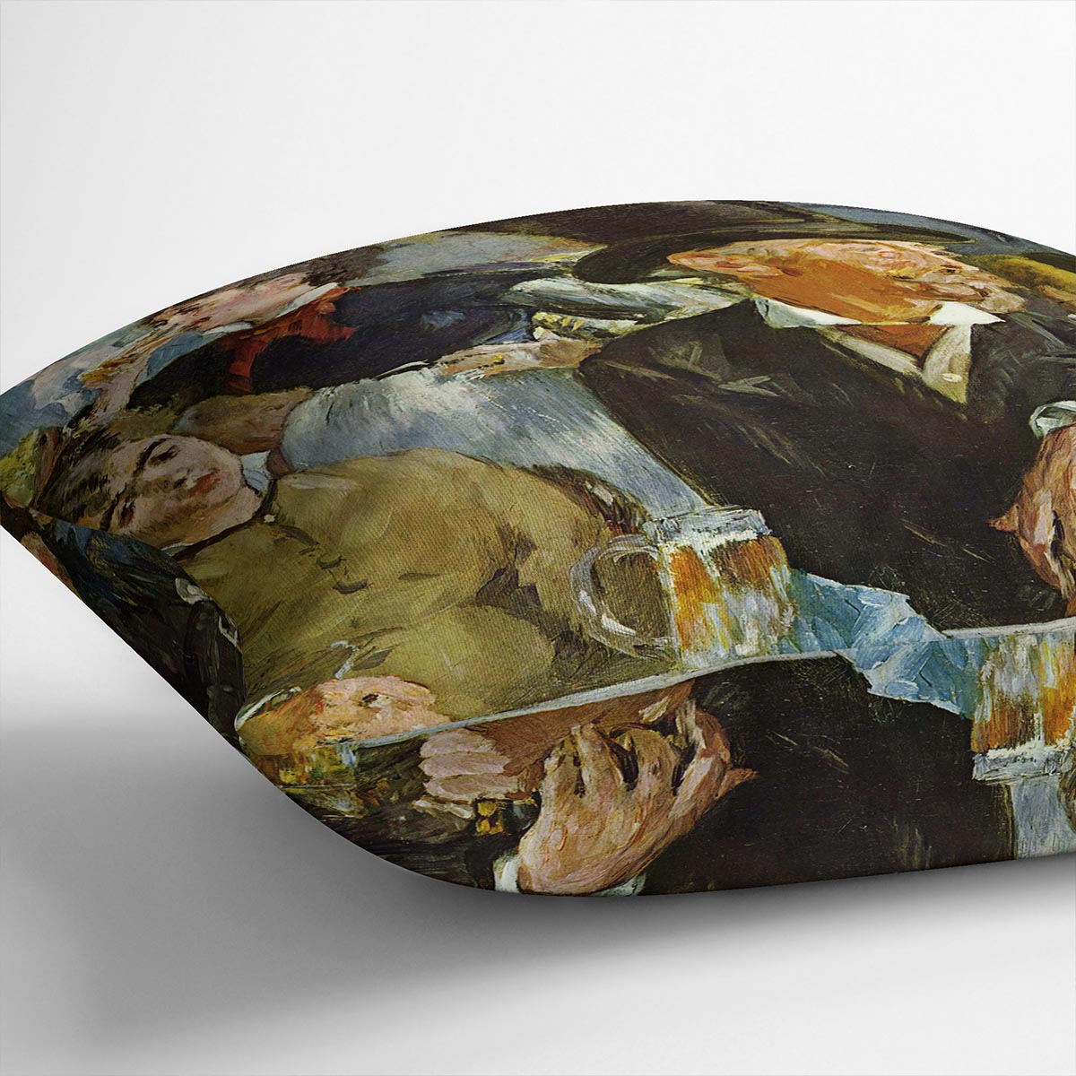 Cafe Concert by Manet Cushion
