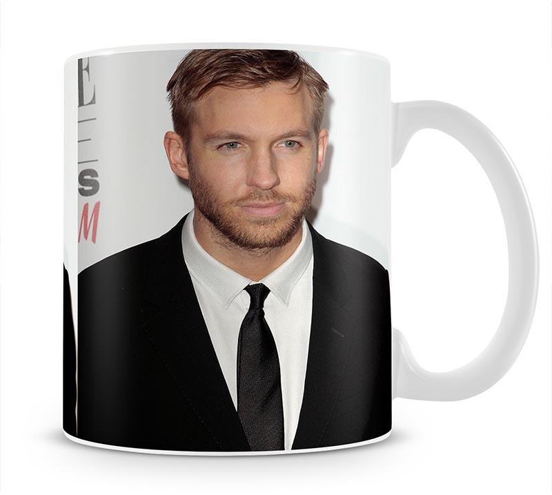 Calvin Harris in a tie Mug - Canvas Art Rocks - 1