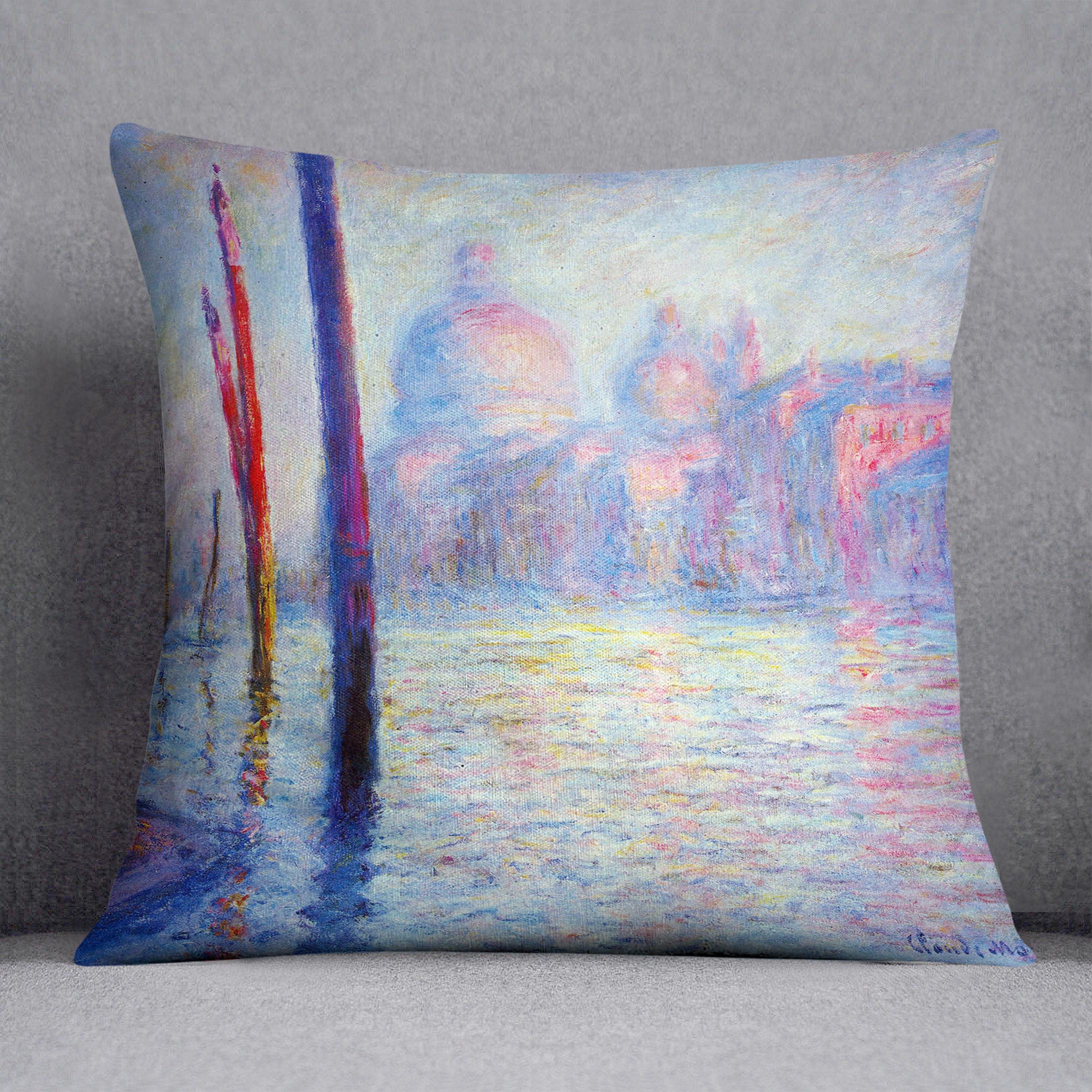 Canal Grand by Monet Cushion