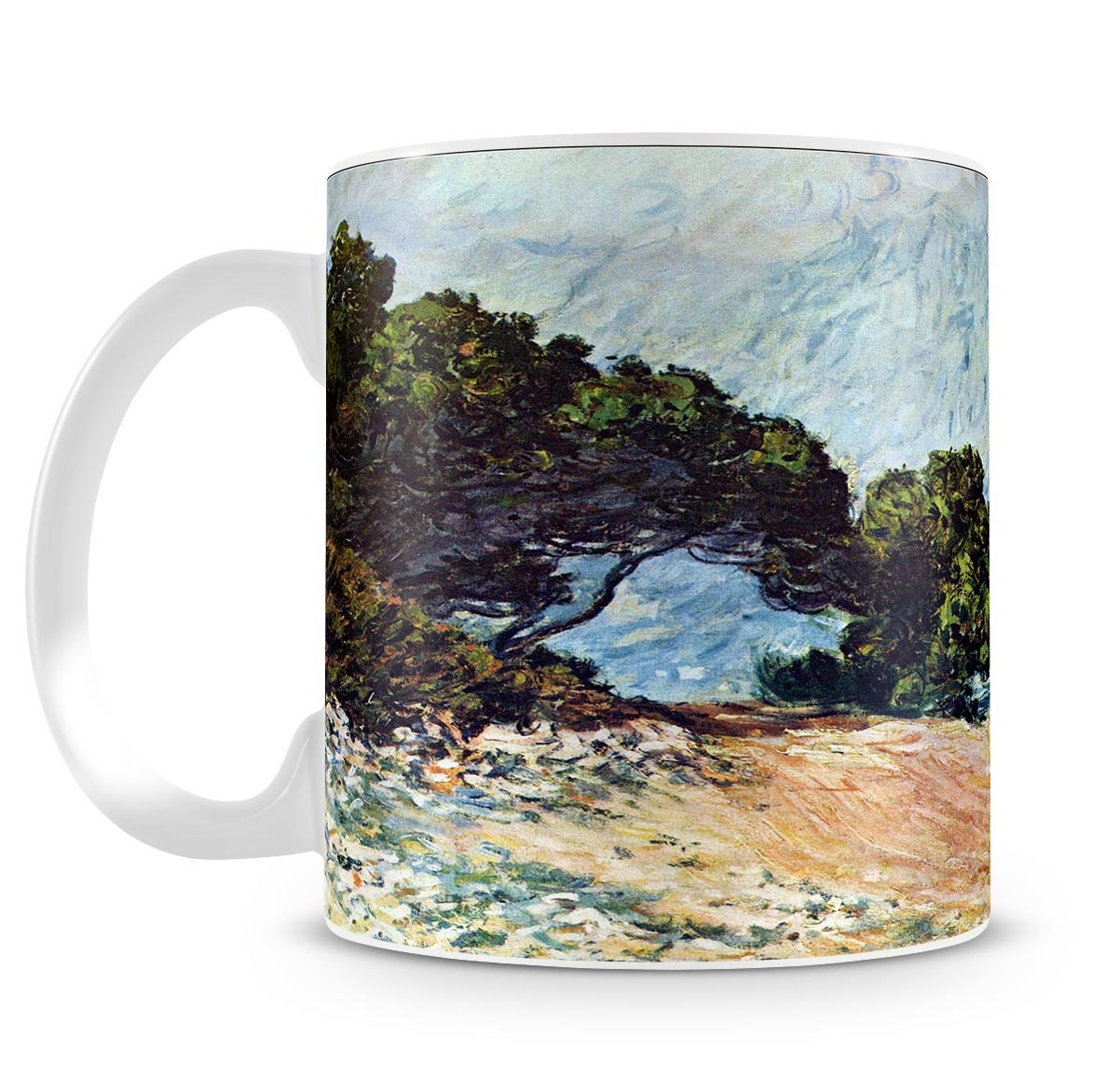 Cape Martin in Menton by Monet Mug - Canvas Art Rocks - 4