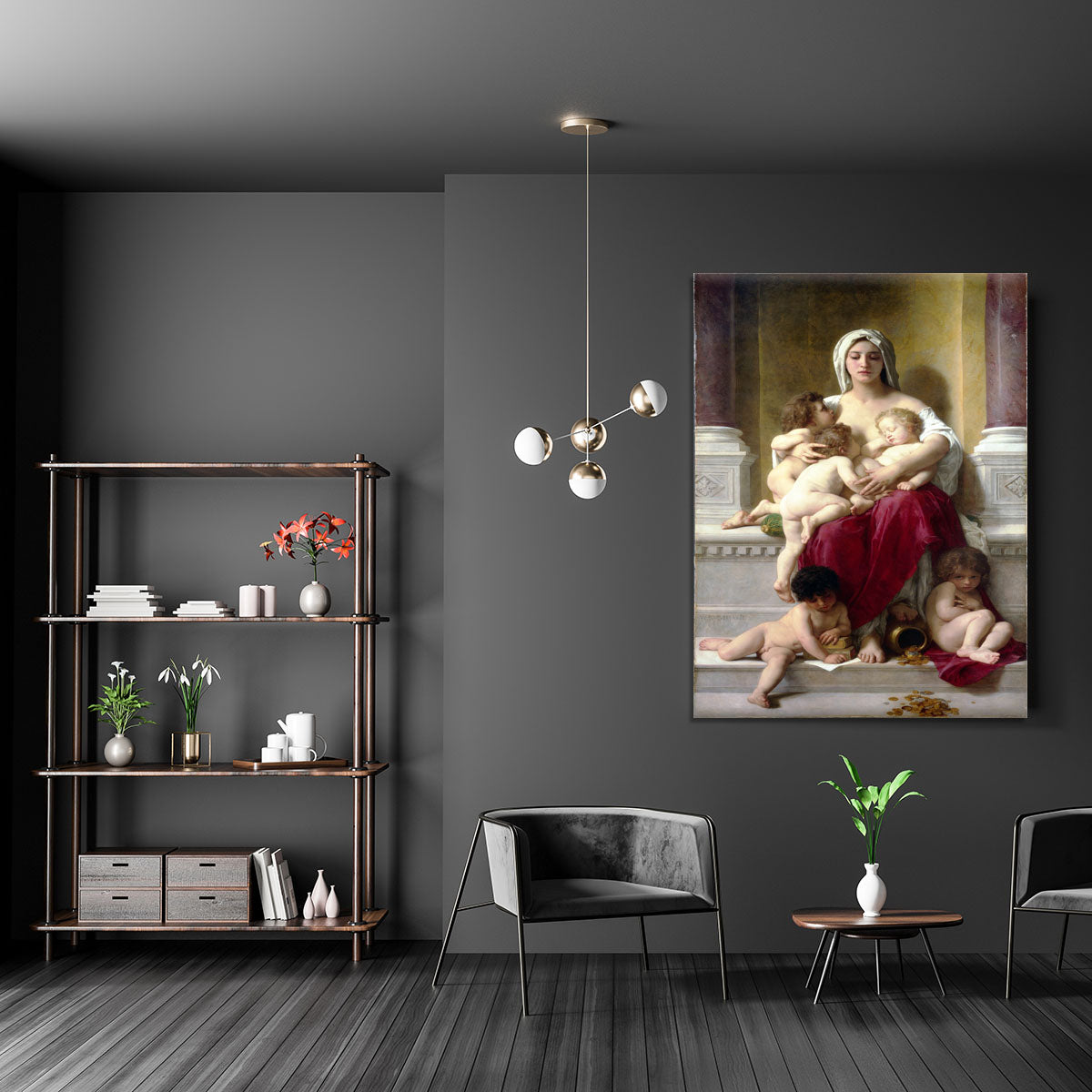 Charity By Bouguereau Canvas Print or Poster - Canvas Art Rocks - 5