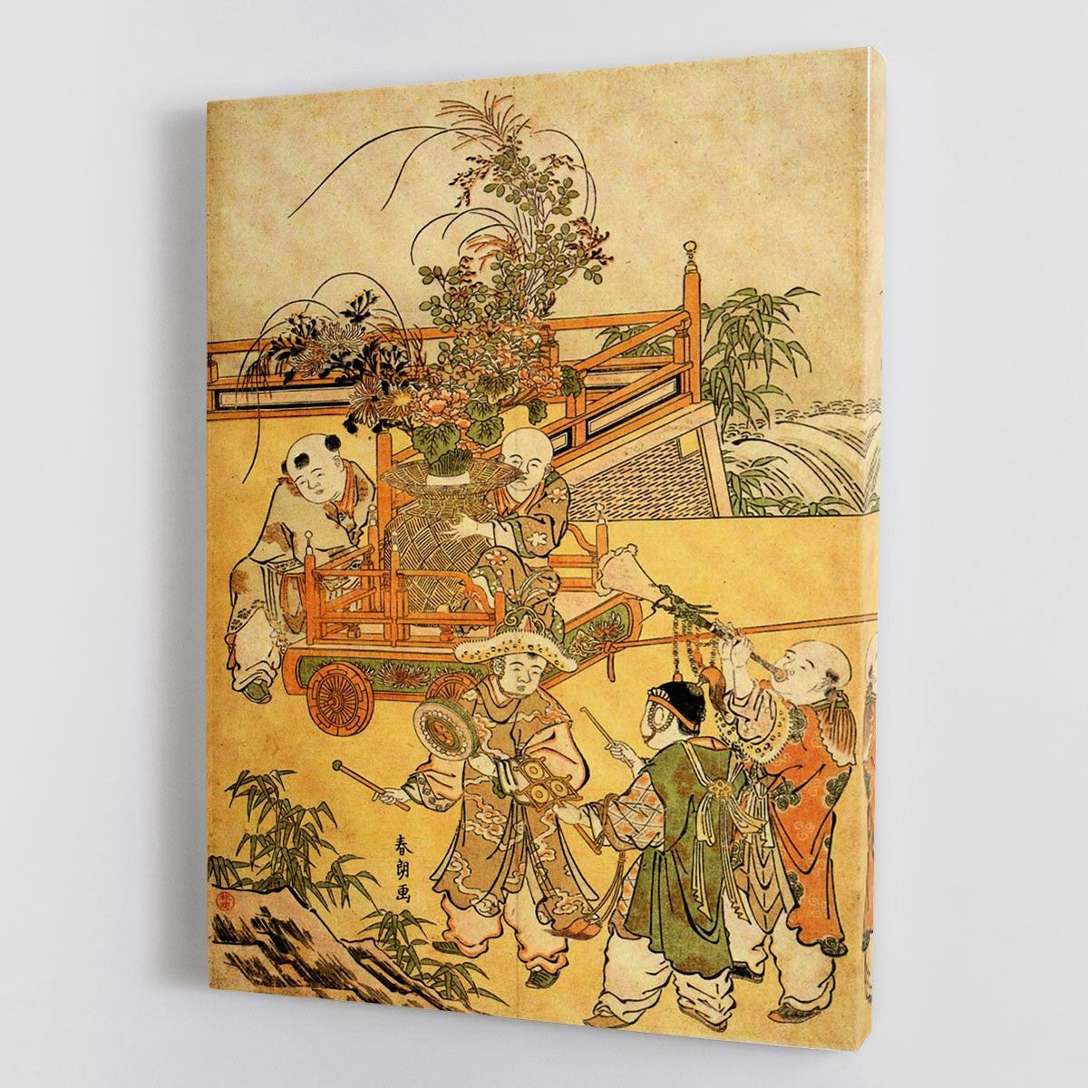 Chinese children by Hokusai Canvas Print or Poster - Canvas Art Rocks - 1