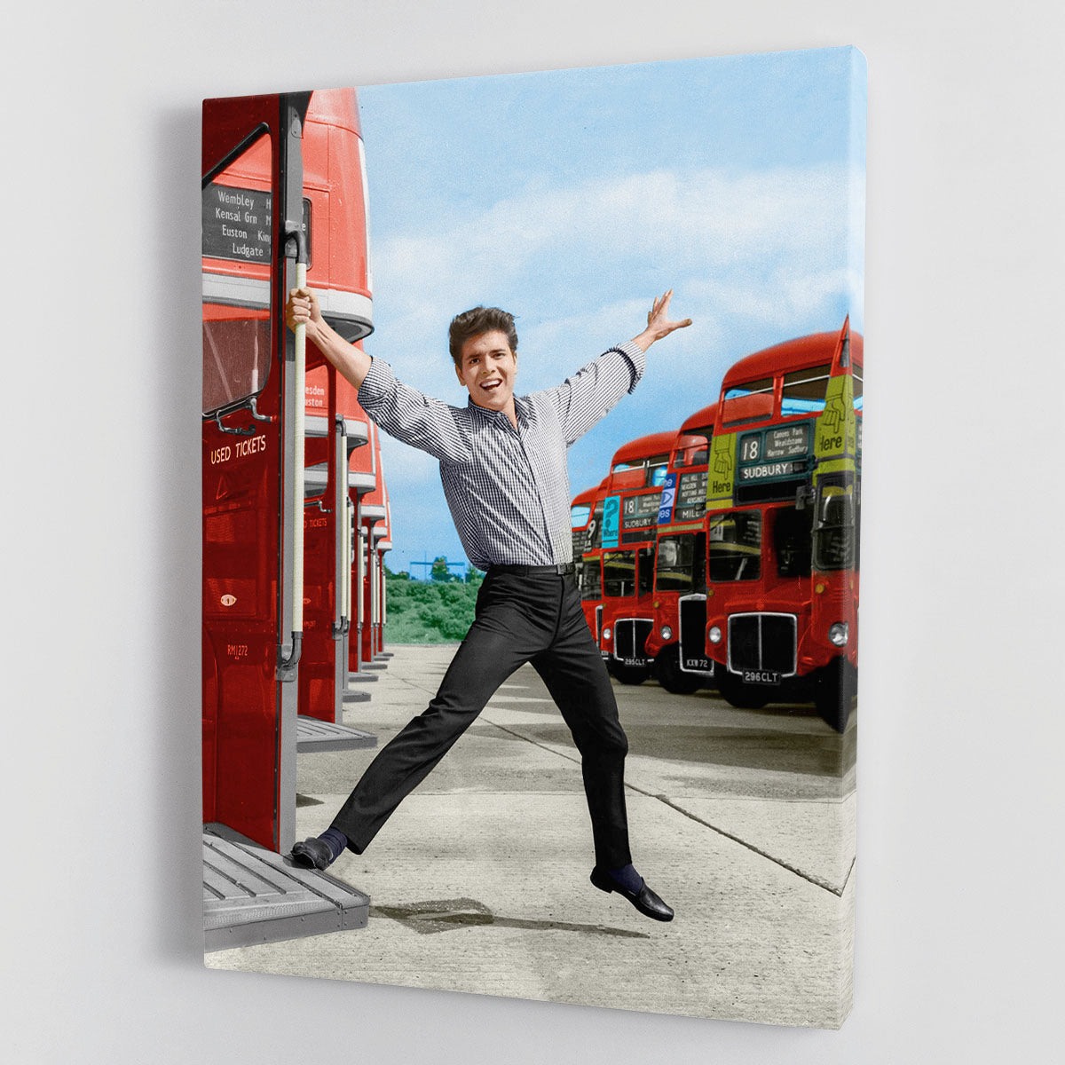 Cliff in Summer Holiday Canvas Print or Poster - Canvas Art Rocks - 1
