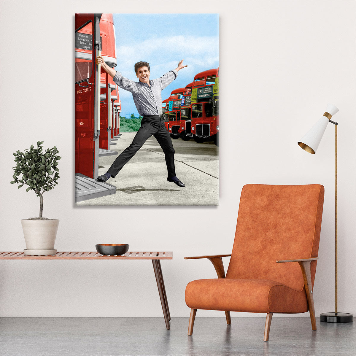 Cliff in Summer Holiday Canvas Print or Poster - Canvas Art Rocks - 6