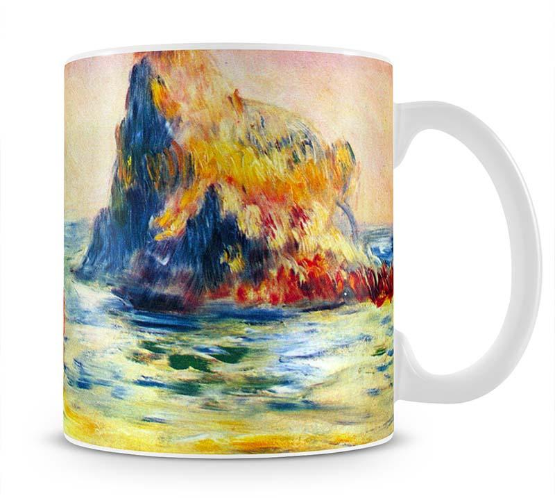 Cliffs at Guernsey by Renoir Mug - Canvas Art Rocks - 1