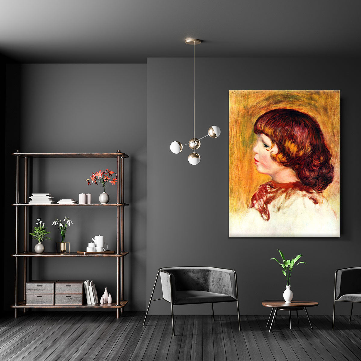 Coco by Renoir Canvas Print or Poster - Canvas Art Rocks - 5