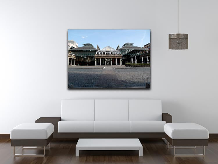 Covent Garden London under Lockdown 2020 Canvas Print or Poster - Canvas Art Rocks - 4